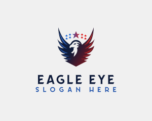 American Eagle Star logo design