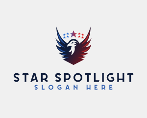 American Eagle Star logo design