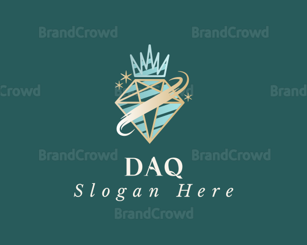 Crown Diamond Jewel Logo