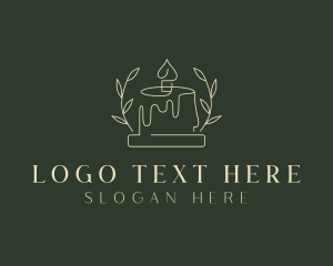 Candle Wax Decoration Logo