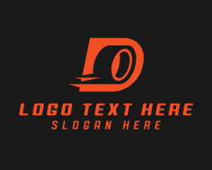 Mechanic - Automotive Tire Letter D logo design