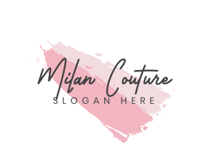 Watercolor Feminine Brand  logo design