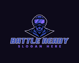 Infantry - Soldier Gaming Esports logo design