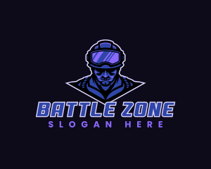 Pubg - Soldier Gaming Esports logo design