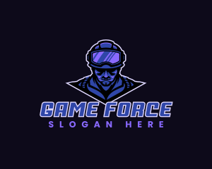 Soldier Gaming Esports logo design