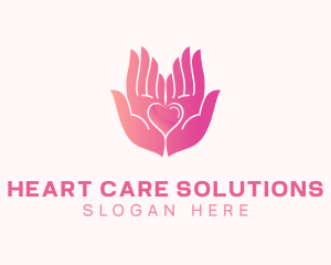 Hand Love Charity logo design