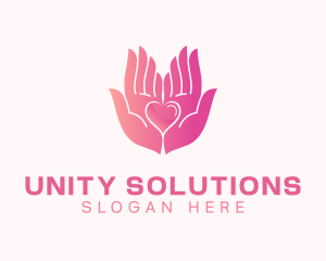 Hand Love Charity logo design