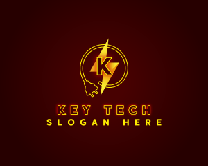 Electrical Power Plug logo design