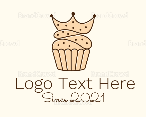 Cupcake Mix Crown Logo