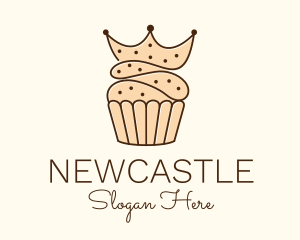 Cupcake Mix Crown Logo