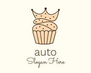 Cupcake Mix Crown Logo