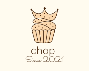 Icing - Cupcake Mix Crown logo design