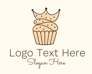 Cupcake Mix Crown Logo