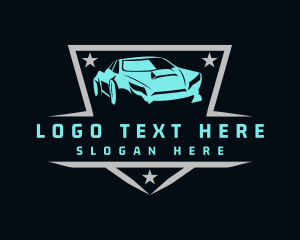 Dealership - Racing Car Detailing logo design