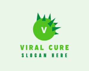 Disease - Spike Virus Infection logo design