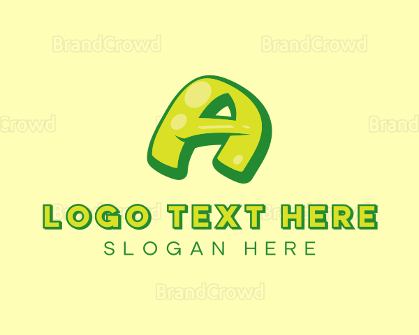 Graphic Gloss Letter A Logo