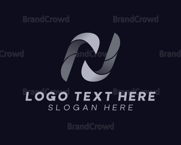 Creative Advertising Letter N Logo