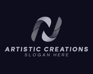 Creative - Creative Advertising Letter N logo design