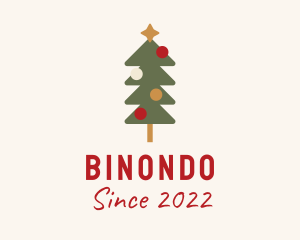 Holiday - Xmas Tree Ornament logo design