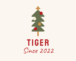 Festival - Xmas Tree Ornament logo design