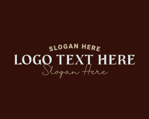 Premium - Luxury Apparel Wordmark logo design