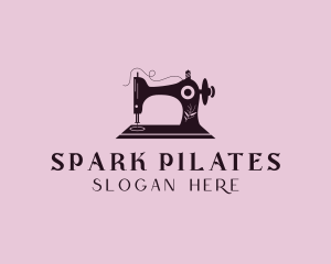 Seamstress Sewing Alteration Logo