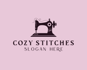 Seamstress Sewing Alteration logo design