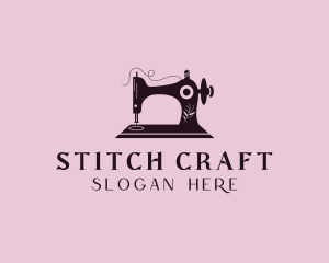 Seamstress Sewing Alteration logo design