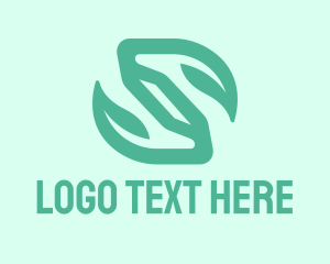 Biology - Botanical Leaf Letter S logo design