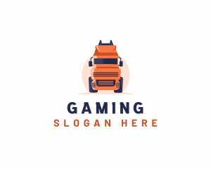 Trucking Haulage Transport Logo