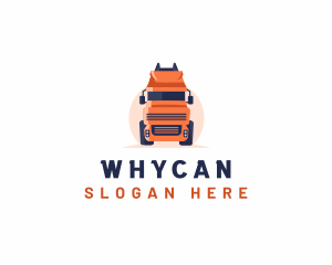 Trucking Haulage Transport Logo