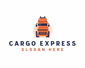 Trucking Haulage Transport logo design