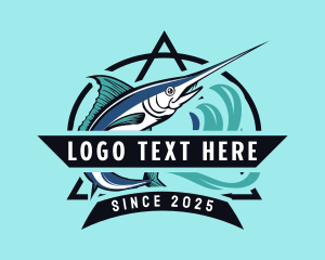 Aquatic - Marlin Aquatic Fishery logo design