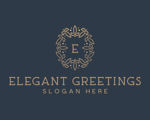 Wedding Floral Stylist logo design