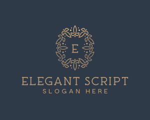 Wedding Floral Stylist logo design