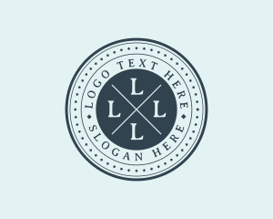 Badge - Startup Hipster Business logo design