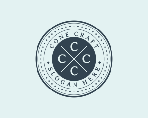 Startup Hipster Business logo design