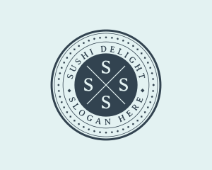 Startup Hipster Business logo design