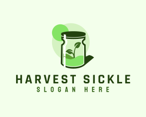 Plant Jar Farming logo design