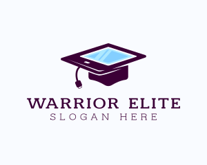 Digital Tablet Graduation Logo