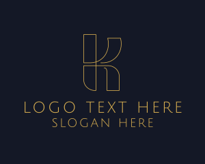 Generic Business Letter K logo design