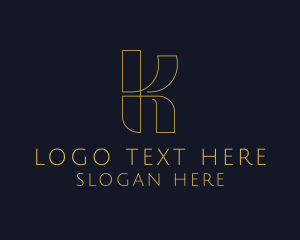 Fashion - Generic Business Letter K logo design