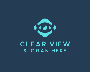 Vision - Eye Optical Vision logo design