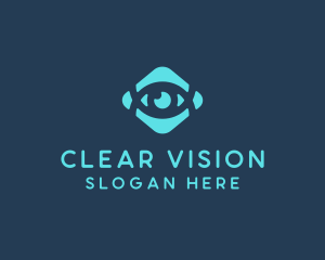 Optics - Eye Optical Vision logo design