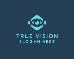 Eye Optical Vision  logo design