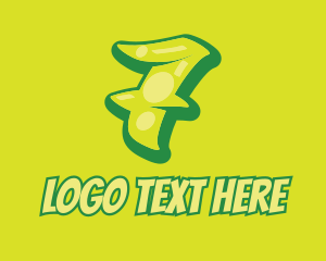 Skateboard - Graphic Gloss Number 7 logo design
