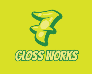 Gloss - Graphic Gloss Number 7 logo design