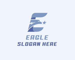 Eagle Athletics Letter E logo design