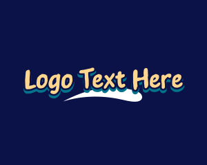 Doodle - Fun Graffiti Wordmark logo design