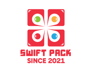 Pack - Gift Location Pin logo design